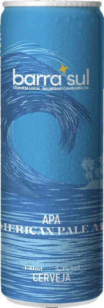 Lata de APA Barra Sul, 350 ml